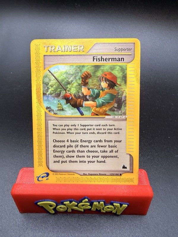 Fisherman 125/144 Skyridge Pokemon English Card (MP)