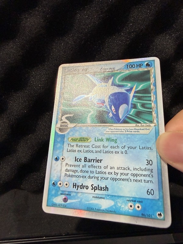 Pokémon Latios ex 96/101 EX Delta Species Holo Rare Basic 2006 Card NEAR MINT gallery