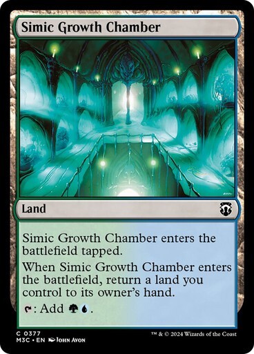 Simic Growth Chamber – M3C Common – MTG Magic Pack fresh