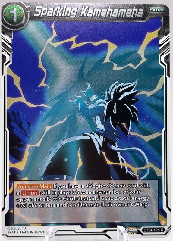 Sparking Kamehameha BT24-124 C Foil Beyond Generations DBS NM