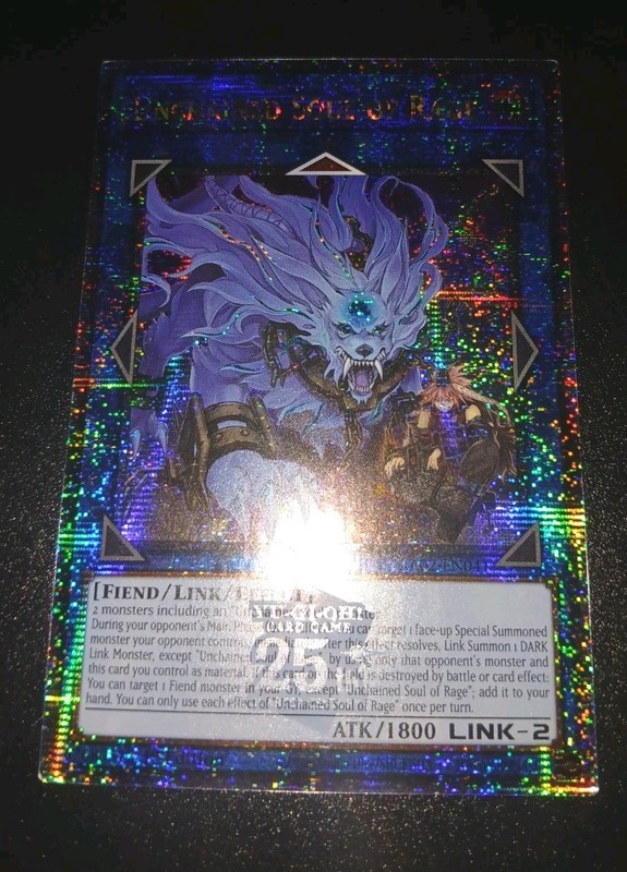 Yu-Gi-Oh! Unchained Soul of Rage (Quarter Century Secret Rare)
