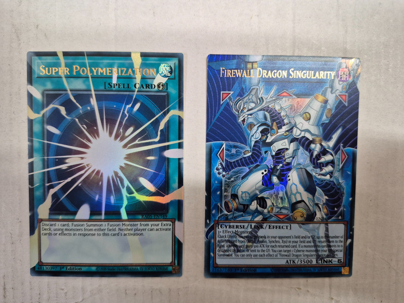 Yu-Gi-Oh TGC RA05 Complete 10 Extended Art Set EU 1st Ed Raw NM US SHIP48H gallery