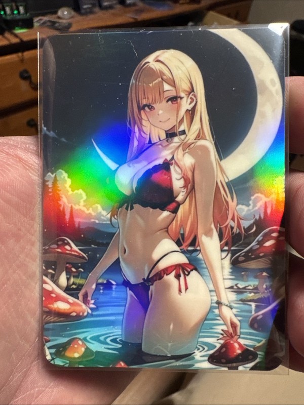 Miran Kitagawa My Dress Up Darling Glow In The Dark Waifu Card