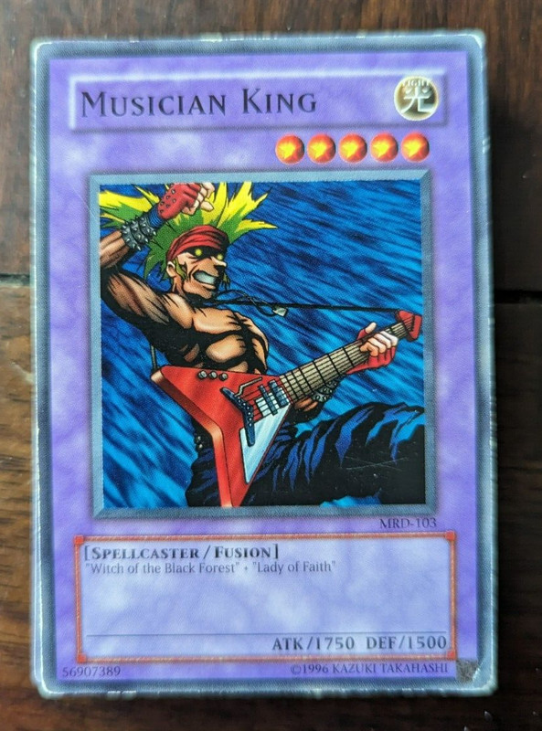 Musician King MRD-103 Yu-Gi-Oh! Card Unlimited Light Play