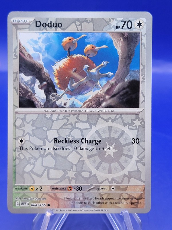 Doduo 084/165 REVERSE Holo ENGLISH NM/M Pokémon – 151