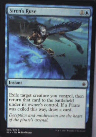 Siren’s Ruse – Ixalan: #80, Magic: The Gathering Nm C323