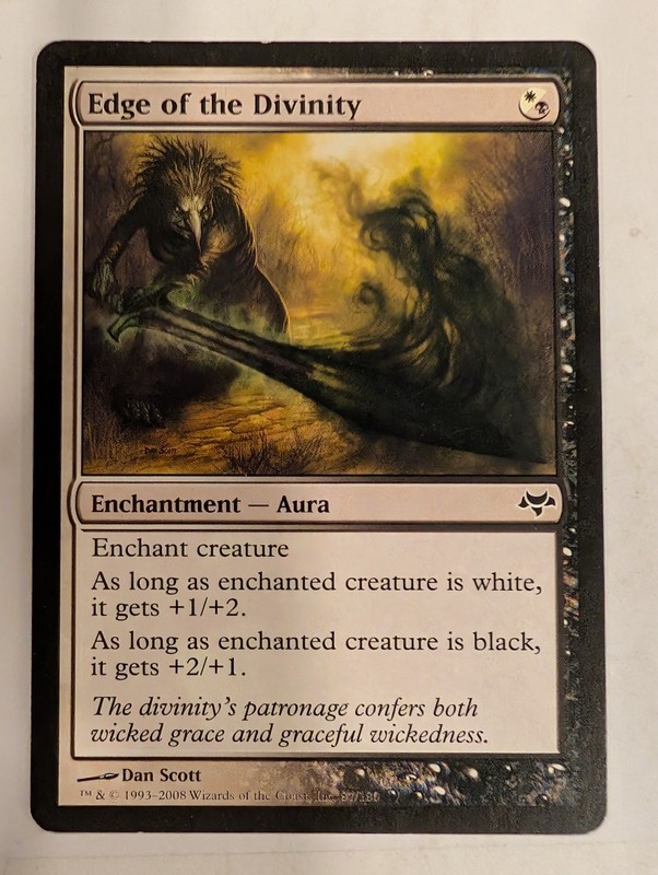 Edge of the Divinity – Eventide Magic the Gathering MTG Nice!