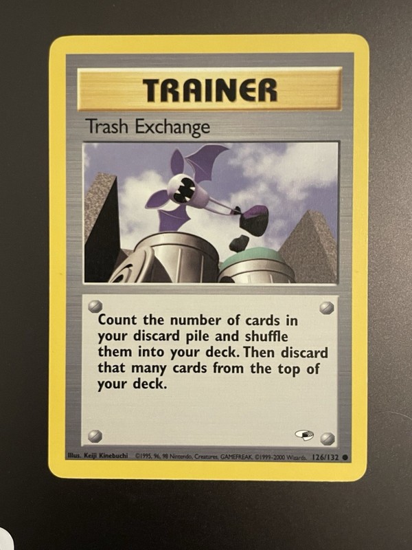 Trash Exchange 126/132 Gym Heroes Regular Vintage Trainer