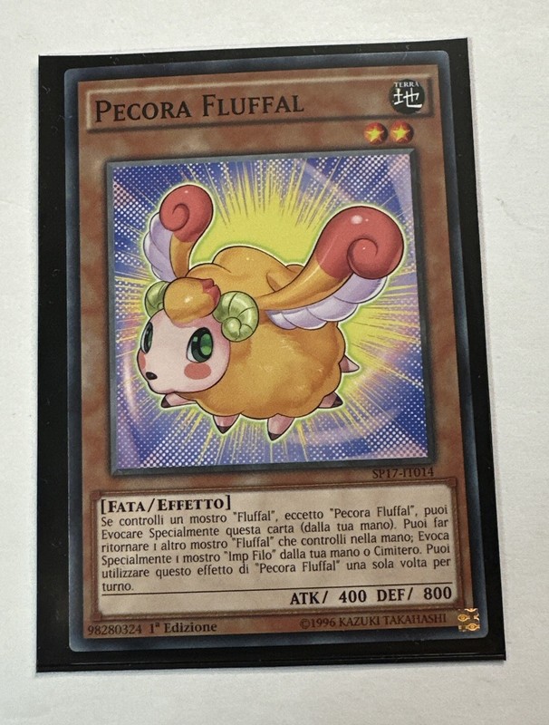 Yu-Gi-Oh Pecora Fluffal SP17-IT014 Comune