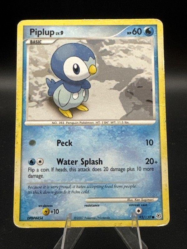 Piplup 93/130 Diamond and Pearl Regular