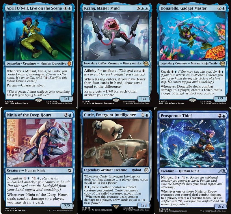 MTG Commander April O’Neil, Live on the Scene Deck – TMNT – EDH 100 Cards