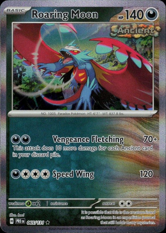 Roaring Moon M24 McDonald’s Promos 2024 #011/015 Promo Holo NM
