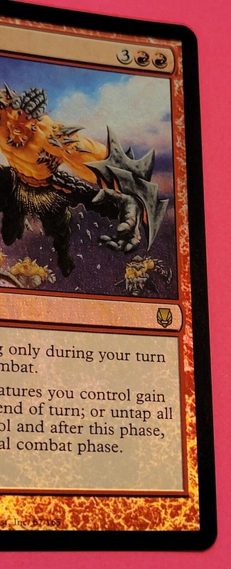 Savage Beating FOIL Darksteel MTG Magic The Gathering 67/165 Matt Thompson gallery