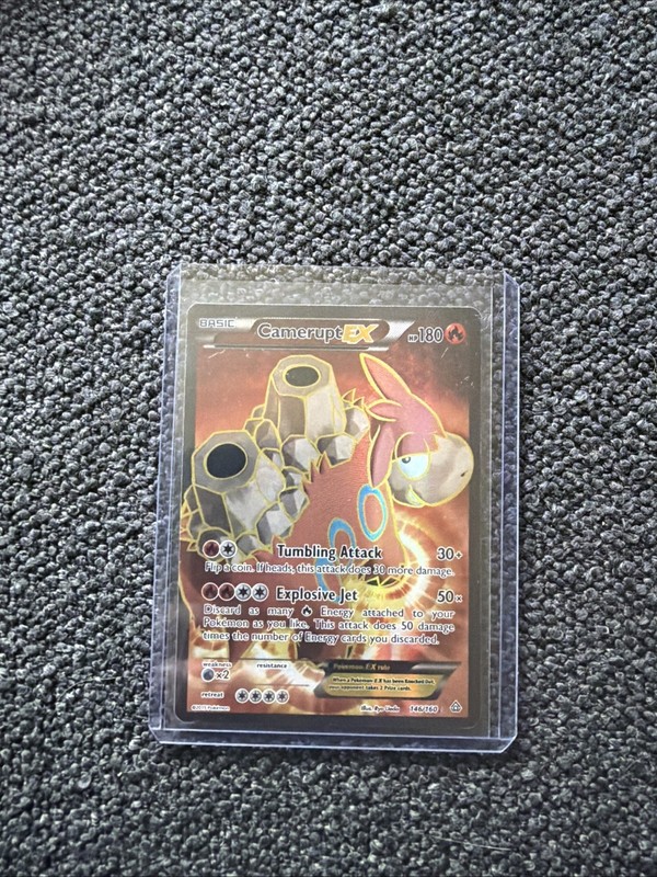 The Pokémon Company Pokémon TCG Camerupt EX 146/160 XY Primal Clash Ultra Rare …