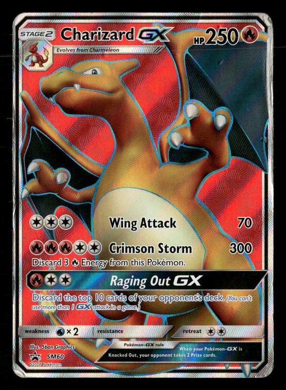 Charizard GX – Holo SM Promos SM60 HP Pokémon TCG