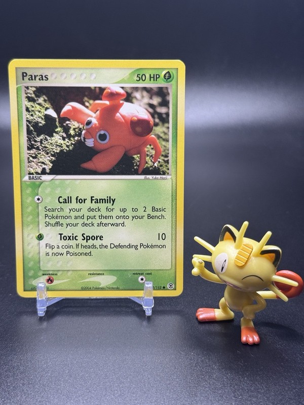 Paras 72/112 Pokemon FireRed & LeafGreen Regular – NM
