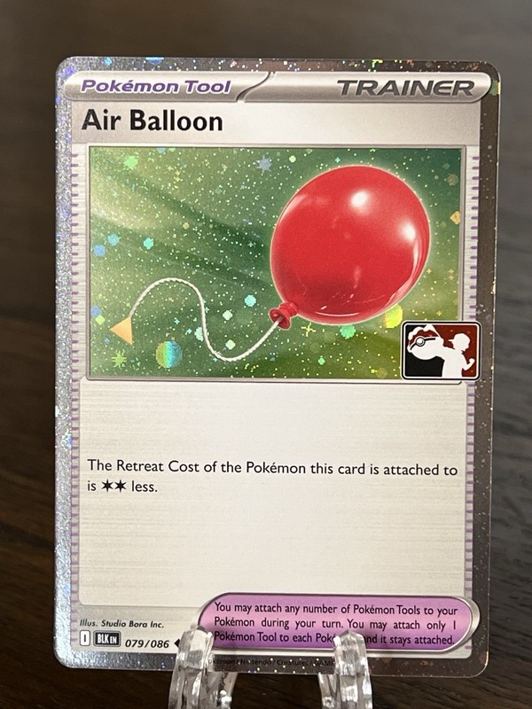 Air Balloon (Cosmos Holo) Pokemon Prize Pack Series 8 BLK 079/086 NM