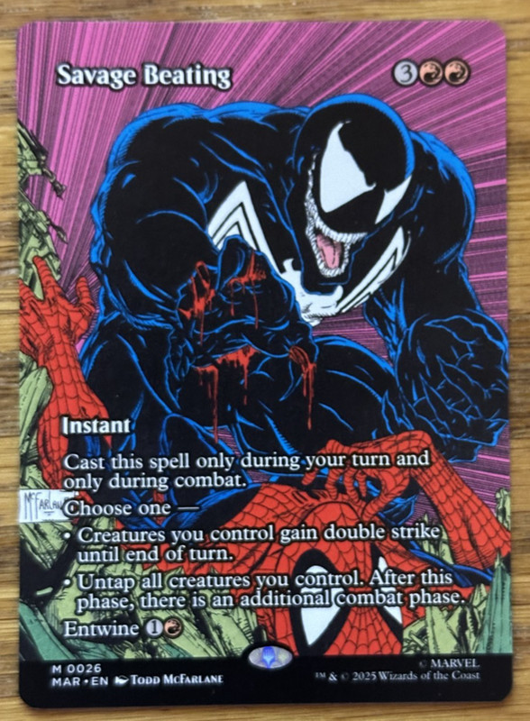 MTG Marvel Eternal-Legal, Savage Beating