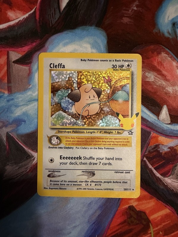 Cleffa 20/111 Celebrations: Classic Collection Holo NM