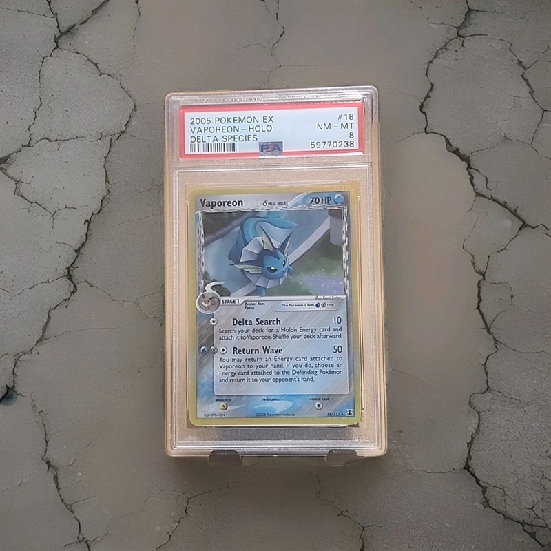 VAPOREON DELTA SPECIES 18/113 HOLO