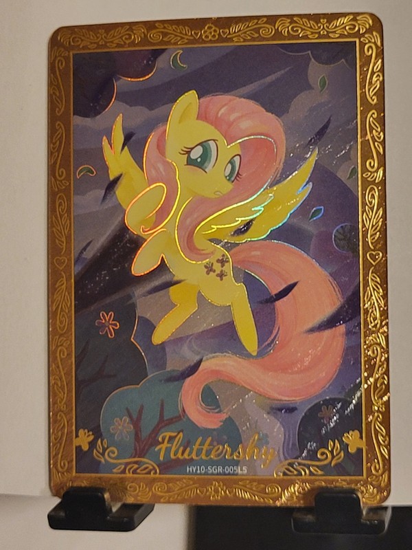 Kayou My little Pony CCG HY10-SGR-005 Fluttershy First Edition gallery