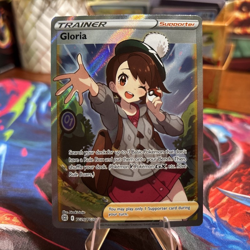 Pokémon TCG Gloria Trainer Gallery Holo Card TG26/TG30 Swsh09 Brilliant Stars