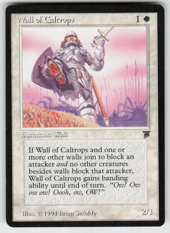 MTG Wall of Caltrops Legends NM Vintage Magic the Gathering
