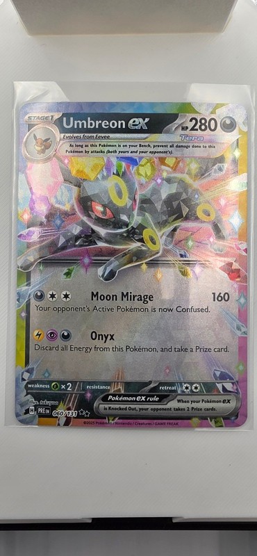 Umbreon ex – Holo Double Rare SV: Prismatic Evolutions 060/131 NM