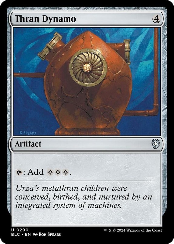 Thran Dynamo 0290 MTG BLC Uncommon NP