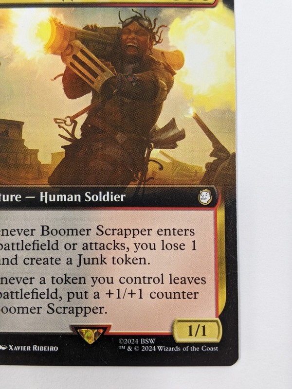 Boomer Scrapper - PIP 0408 - MTG Magic the Gathering Fallout Extended Art gallery