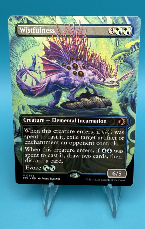 Wistfulness- ECL 0296 Mythic- NM- MTG- Lorwyn Eclipsed- Borderless