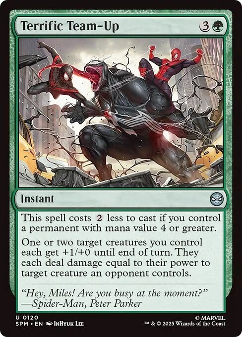 TERRIFIC TEAM-UP x4 mtg NM-M Marvel’s Spider-Man 4 Unc