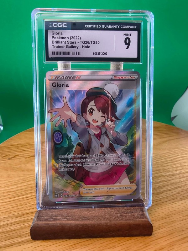 Gloria #TG26 HOLO (Pokemon Brilliant Stars) Grade 9 MINT