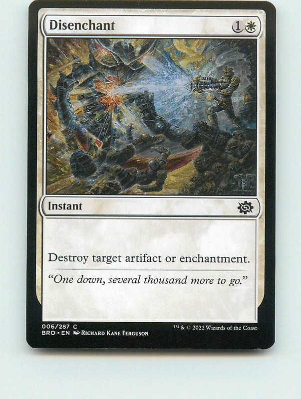 Disenchant – C6 – MTG – The Brothers’ War (BRO)