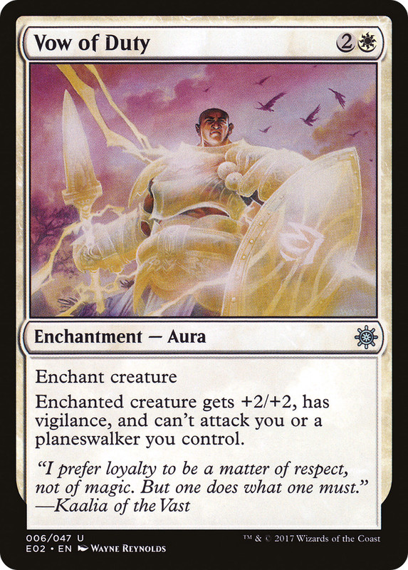 Vow of Duty #6 (LP) Explorers of Ixalan E02 Magic MTG