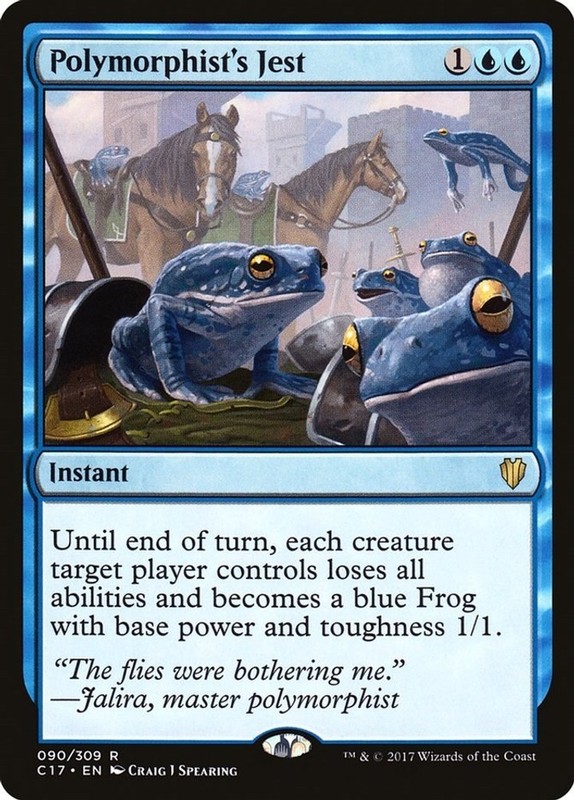 Polymorphist’s Jest Commander 2017 MTG 90 MP