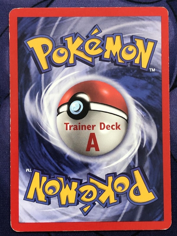 Fighting Energy TRAINER DECK A Brock’s Deck Exclusive WOTC Base Set Pokémon
