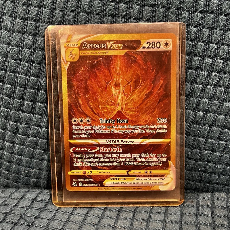 Arceus VSTAR GG70/GG70 Secret Rare Holo Crown Zenith Galarian Gallery