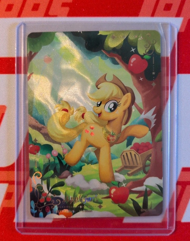 Kayou My little Pony Fantasy Wonderland RUBY RARE BP01-RR04 Applejack Leader