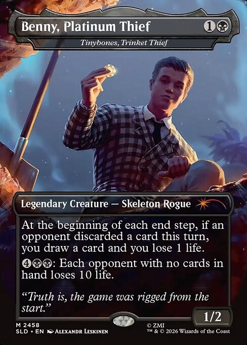 MTG Tinybones, Trinket Thief [SLD] #2458