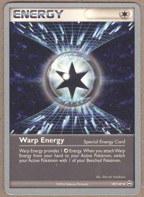 Warp Energy Aquapolis Worlds 2004 147/147 Non Comune Pokemon