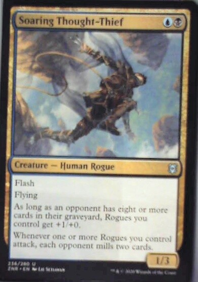Soaring Thought-Thief – Zendikar Rising: #236, Magic: The Gathering Nm R51