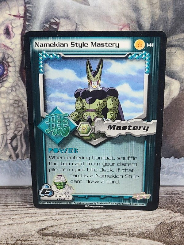 DBZ Dragon Ball Z Namekian Style Mastery 141 CCG Unlimited Cell Saga Score MP
