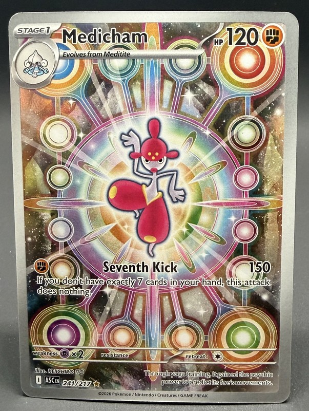 Medicham 241/217 Me: Ascended Heroes Holo