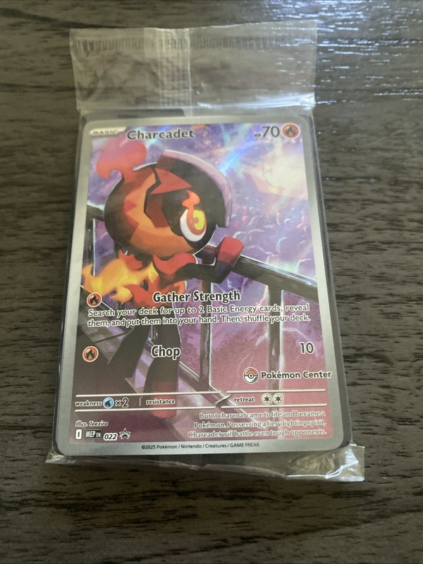Charcadet 022 Promo Pokemon Center Exclusive Stamped