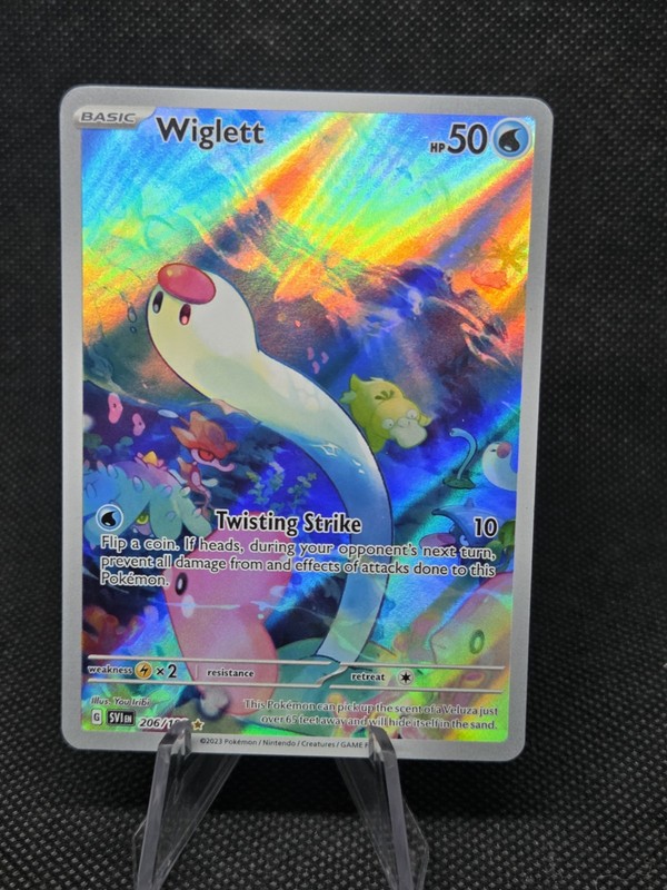 Wiglett 206/198 SV01: Scarlet & Violet Base Set Holo