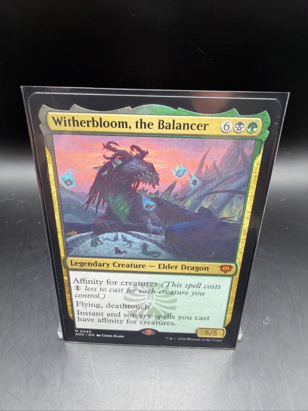 Witherbloom, the Balancer 1x MTG Secrets of Strixhaven In Hand! Magic
