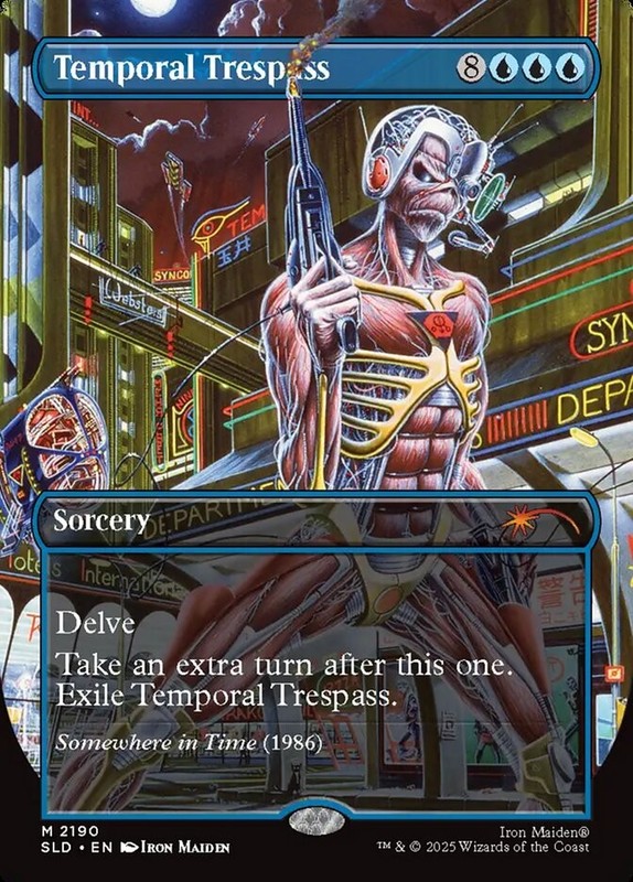 MTG Temporal Trespass (2190/3238) Secret Lair Drop Series NM
