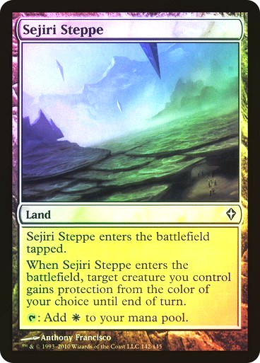 MTG – Sejiri Steppe – Foil – Worldwake – Magic the Gathering