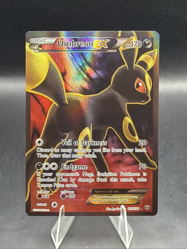 Umbreon EX (Full Art) 119/124 Fates Collide Holo NM